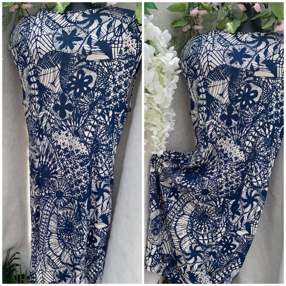Size 14 TORY BURCH 5 ⭐️ Stylist ✅ list ⭐️ shaping Dress EUC - Picture 12 of 16